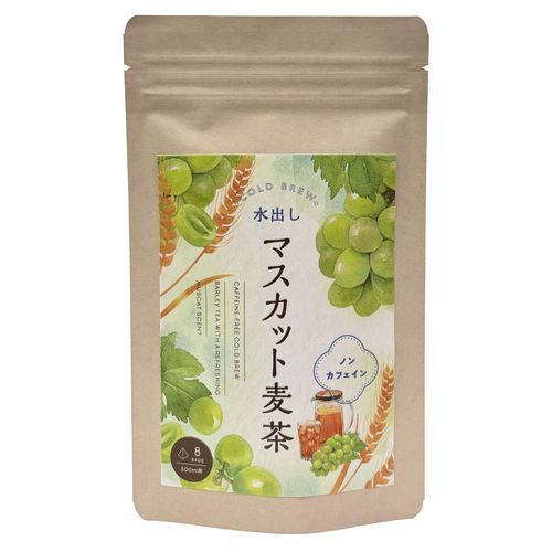 日本 夏日果香冷泡麥茶 （8入） 麝香葡萄 / 清爽檸檬/水蜜桃