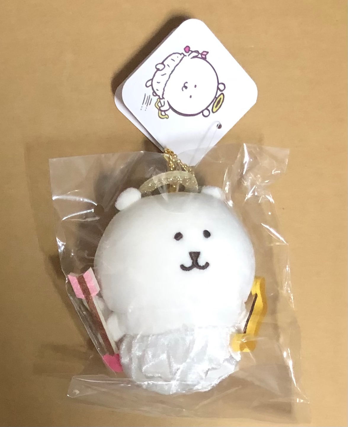 聖誕天使熊吊飾