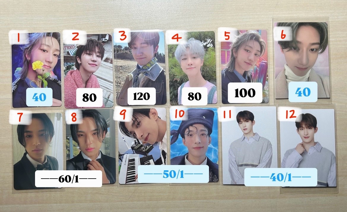 THE8＆MINGYU＆DK（🩷需帶🩵）