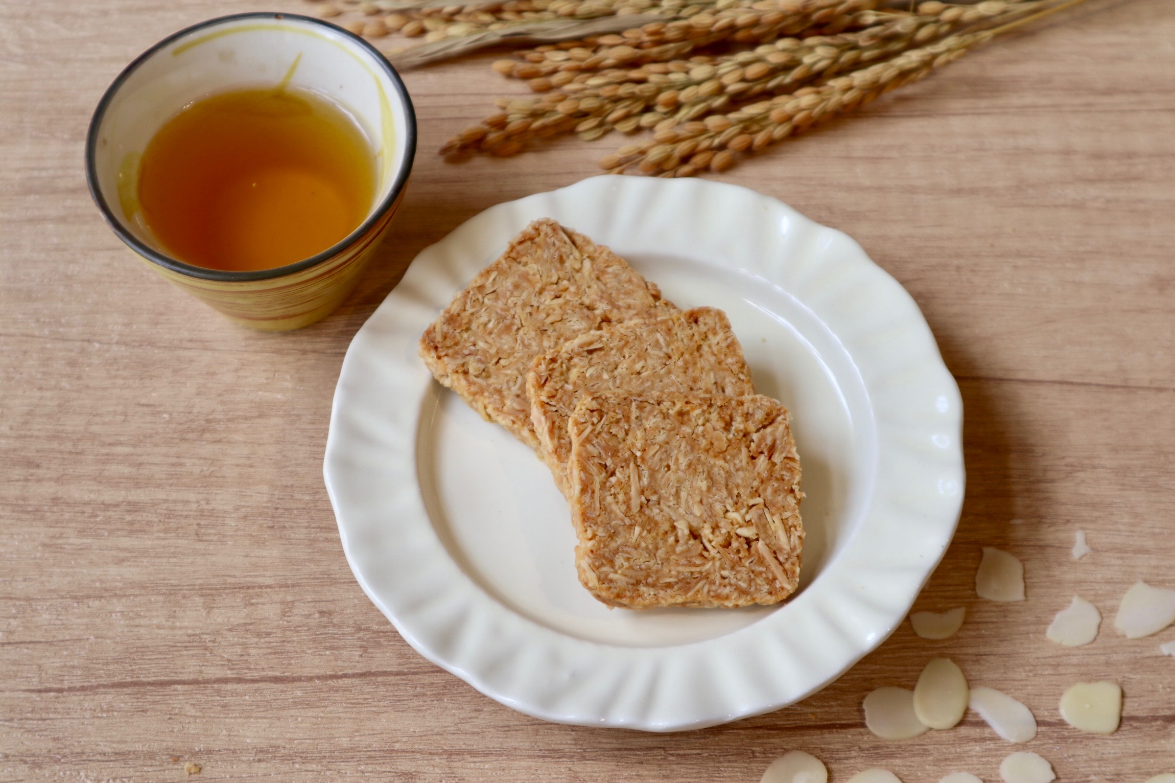 手工燕麥杏仁餅乾（蛋奶素）