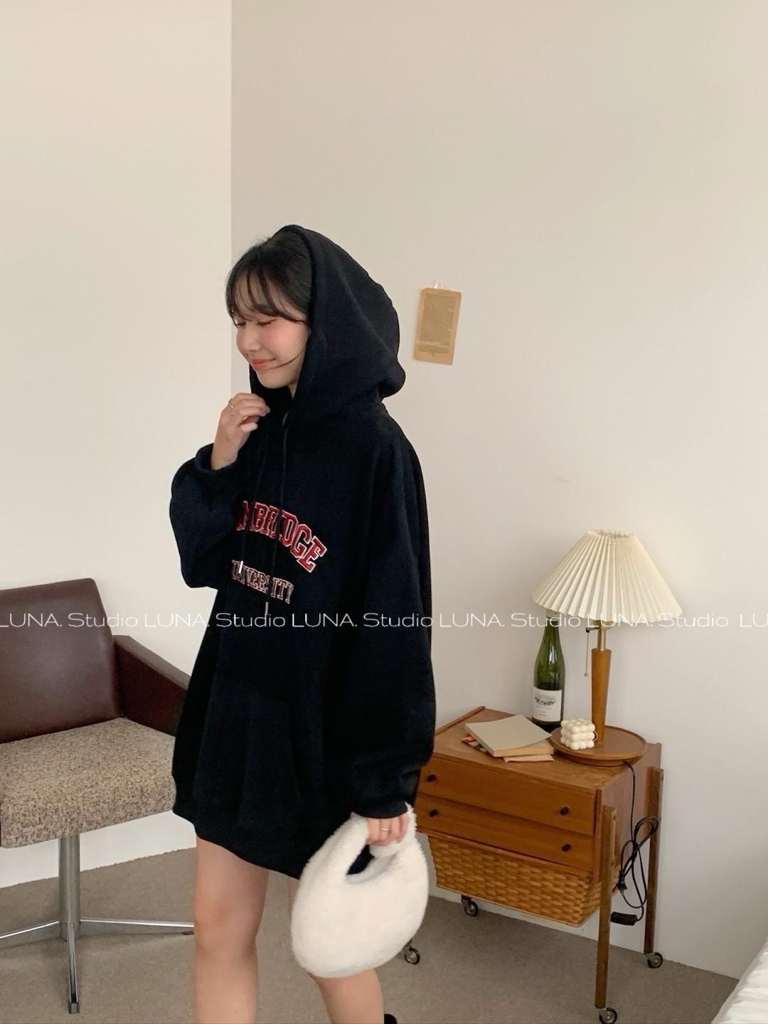 預購✨ 英倫學院風連帽大學踢