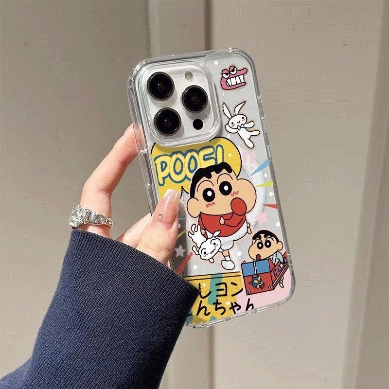 預購✨ 🌈【蠟筆小新透明手機殼】