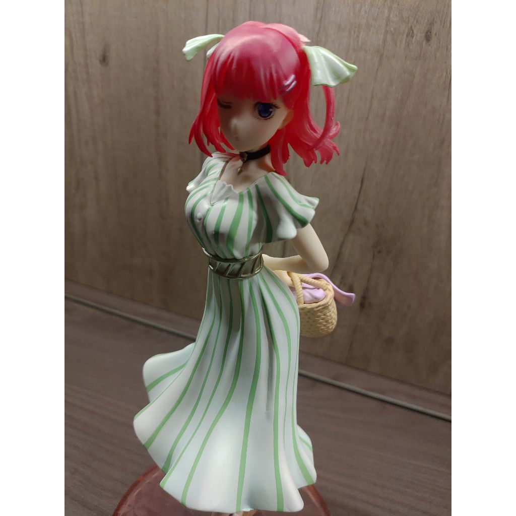 （拆擺）（贈小模型扭蛋）五等分的花嫁 五等分的新娘 五等分 一番賞 想和你在一起 B賞 中野二乃 二乃 洋裝 野餐 公仔