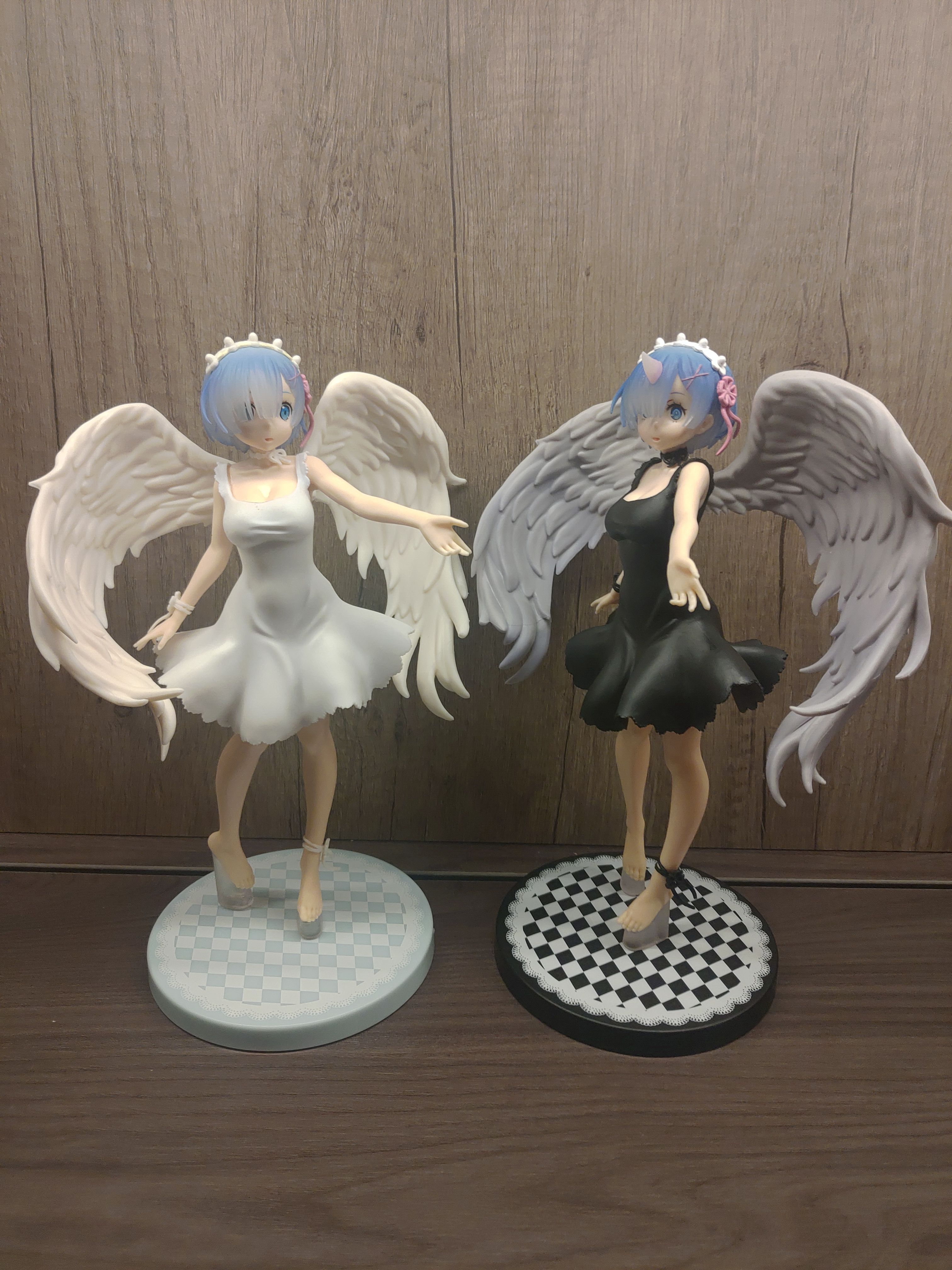 （拆擺）SEGA Re0 從零開始的異世界生活 從零開始 雷姆 墮天使Ver. 初販/雷姆 天使Ver. 再販 景品