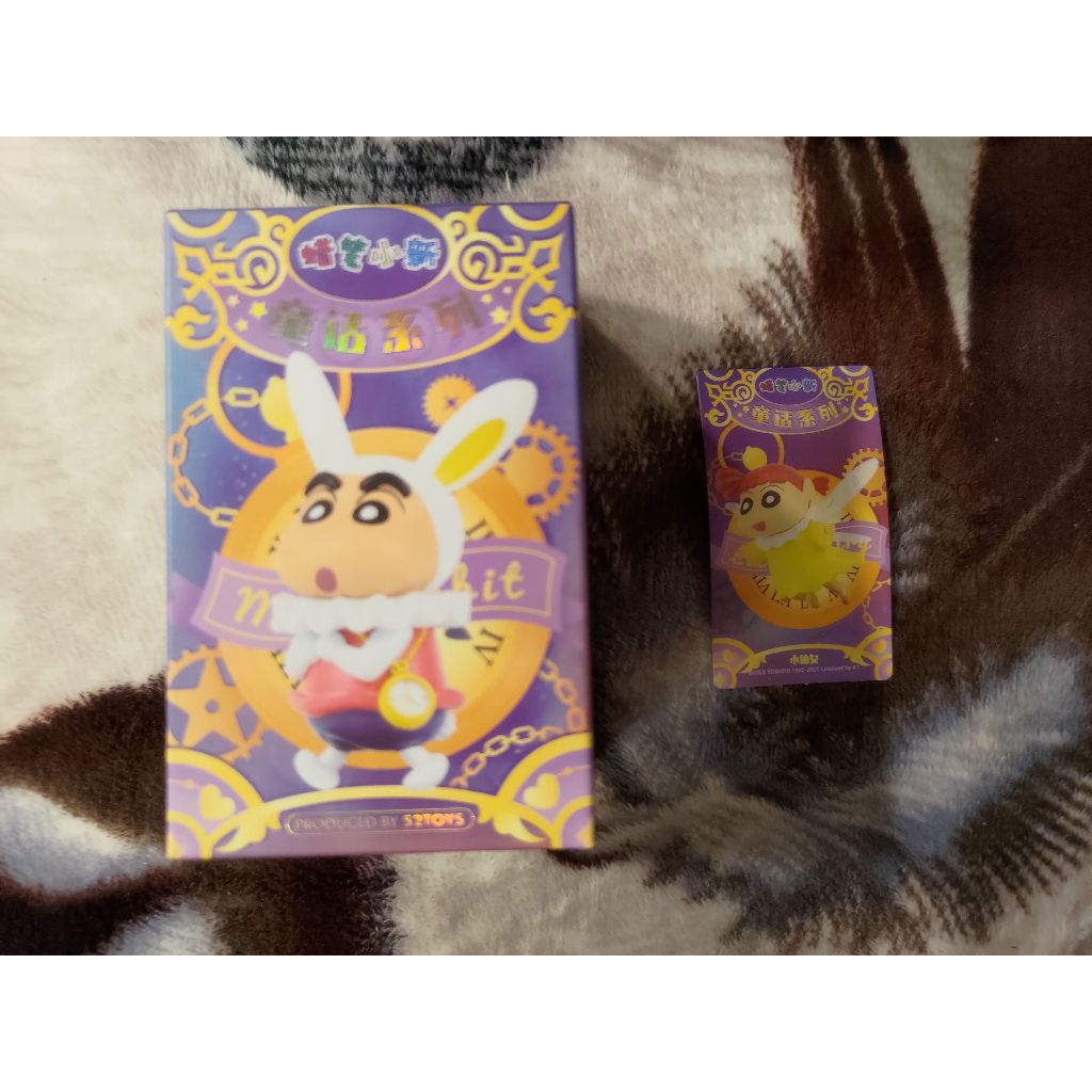 52 TOYS 蠟筆小新 小新 童話系列 盒玩 盲盒（確認款）  妮妮 小仙女