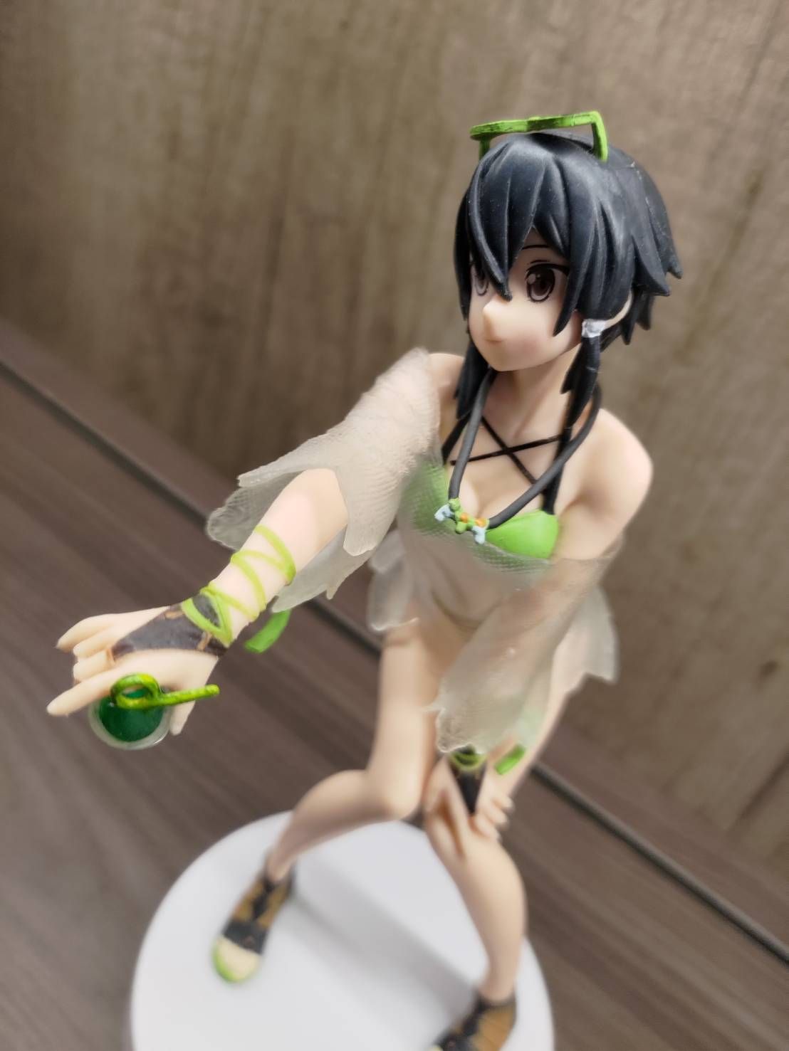 （拆擺）（港版）EXQ 刀劍神域 詩乃 詩音 夏天 海邊 泳裝 飲料 景品