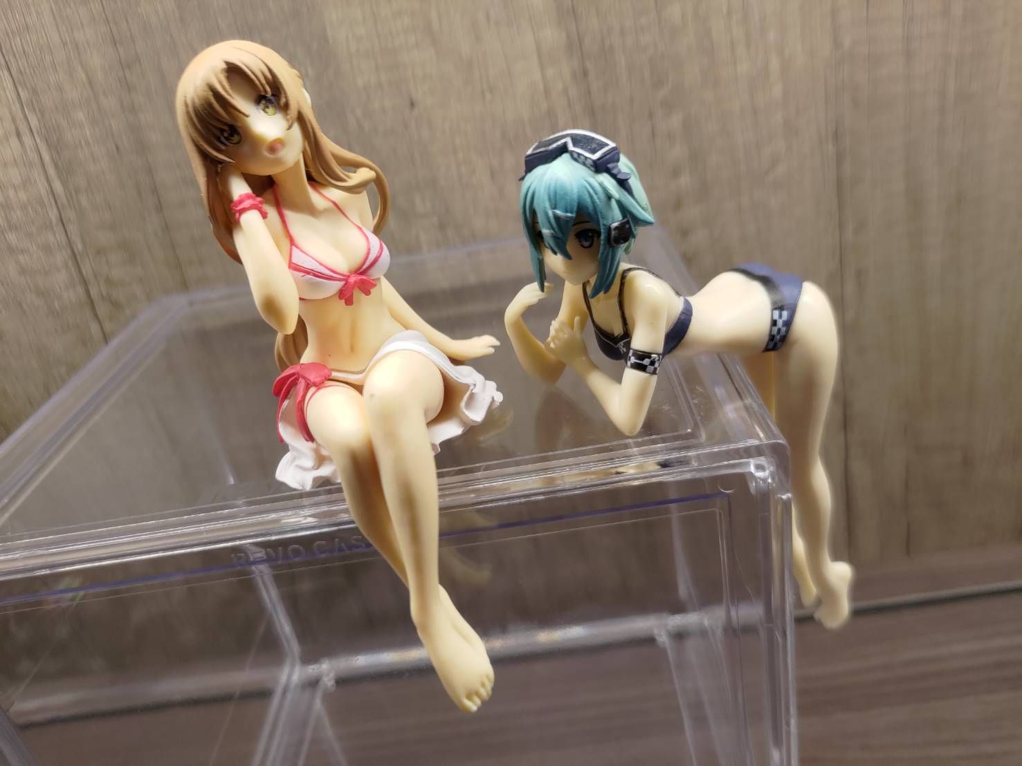 （拆擺）（港版）刀劍神域 亞絲娜 詩乃 詩音 泳裝 泡麵蓋（不拆售）