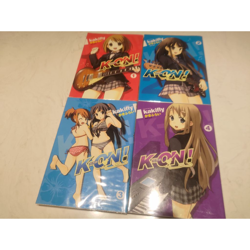 ［二手］（漫畫） K-ON!輕音部1-4 （不拆售）