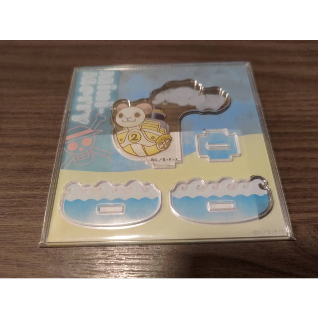 全新未拆 航海王 海賊王 梅利號 梅莉2號 海賊船 魯夫 搖搖立牌 壓克力 立牌 日本帶回
