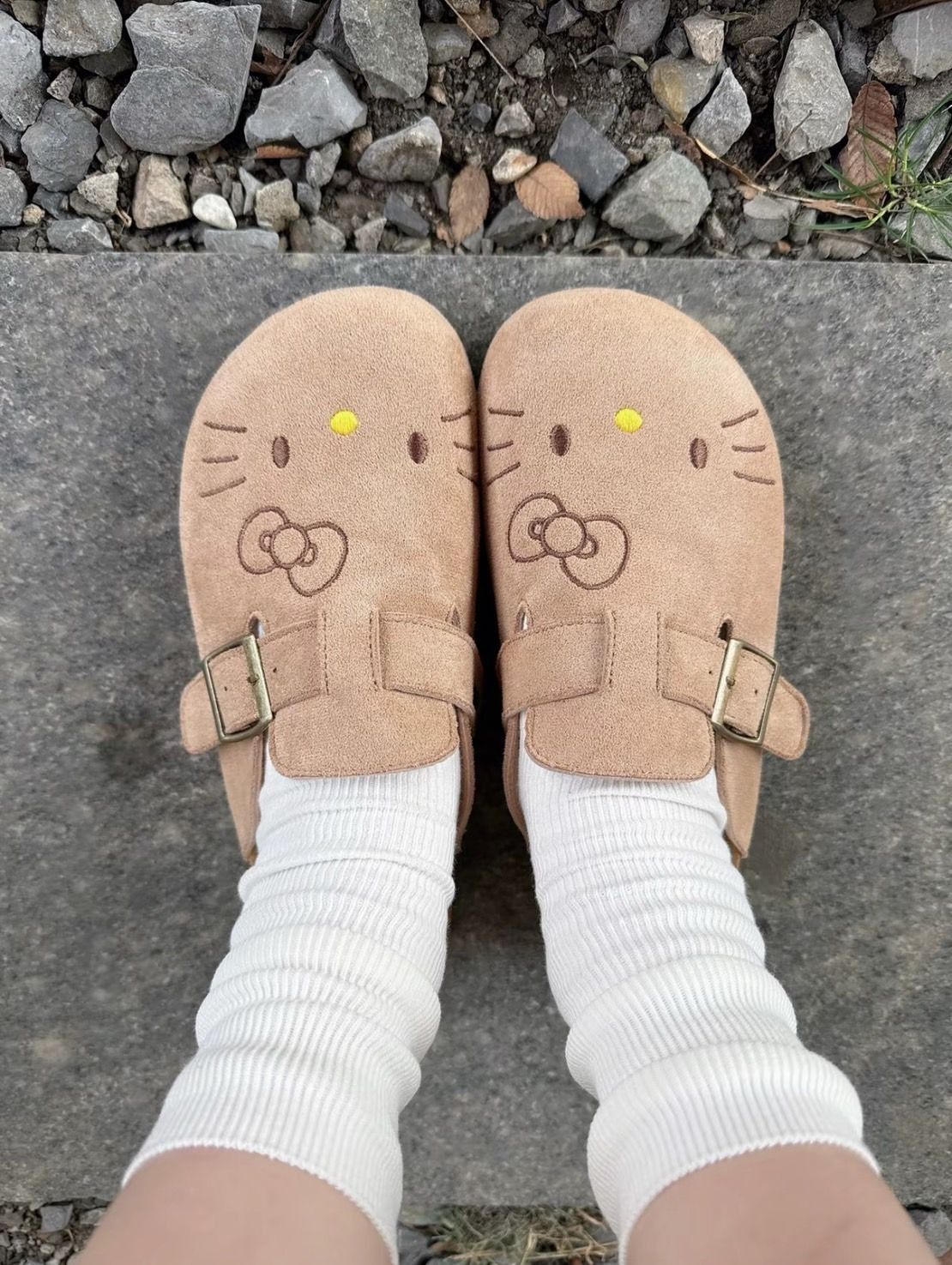 SANRIO x HELLO KITTY 聯名款正版授權 勃肯鞋