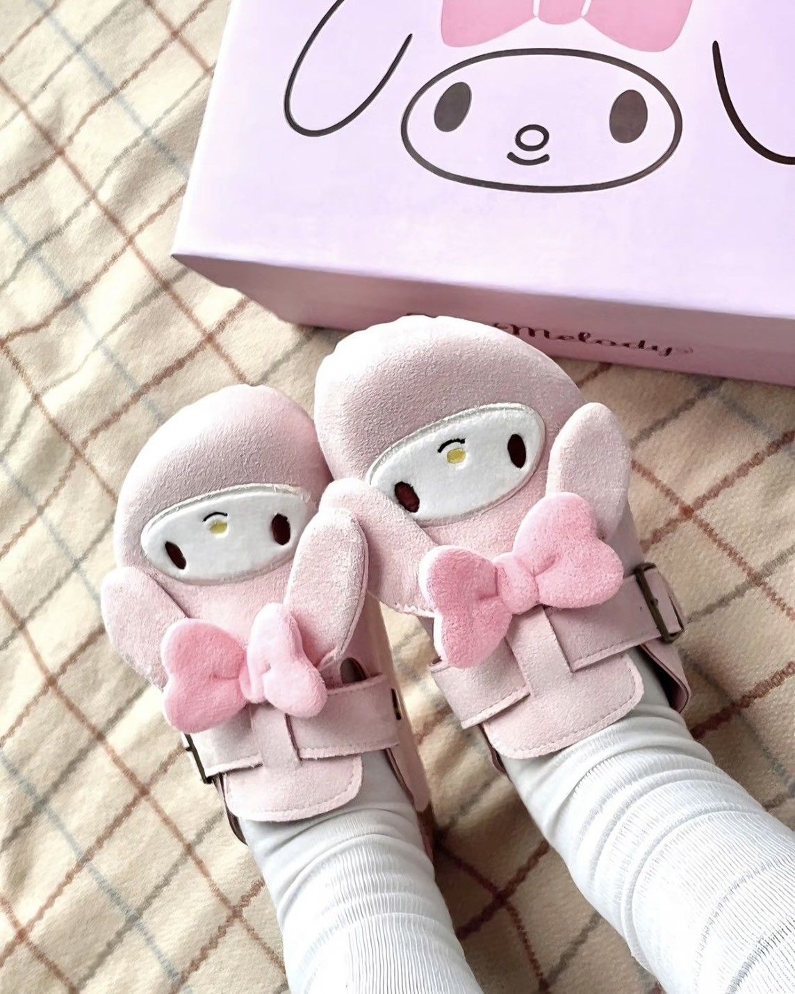 預購 正版授權 Sanrio 三麗鷗 My Melody 美樂蒂 包頭 勃肯鞋