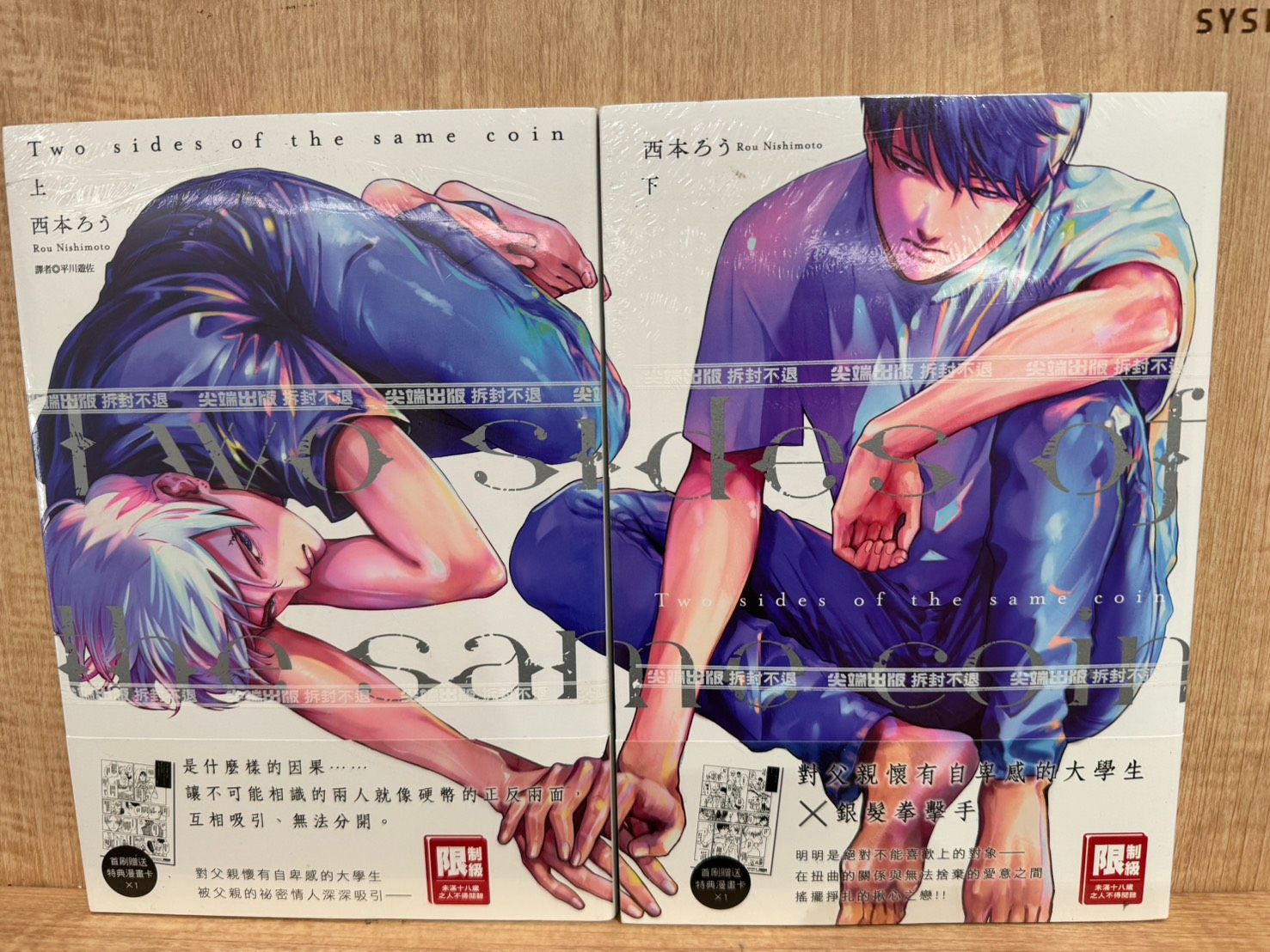 BL漫畫出清（全新未拆（但有自己破掉小點的塑膠包裝）