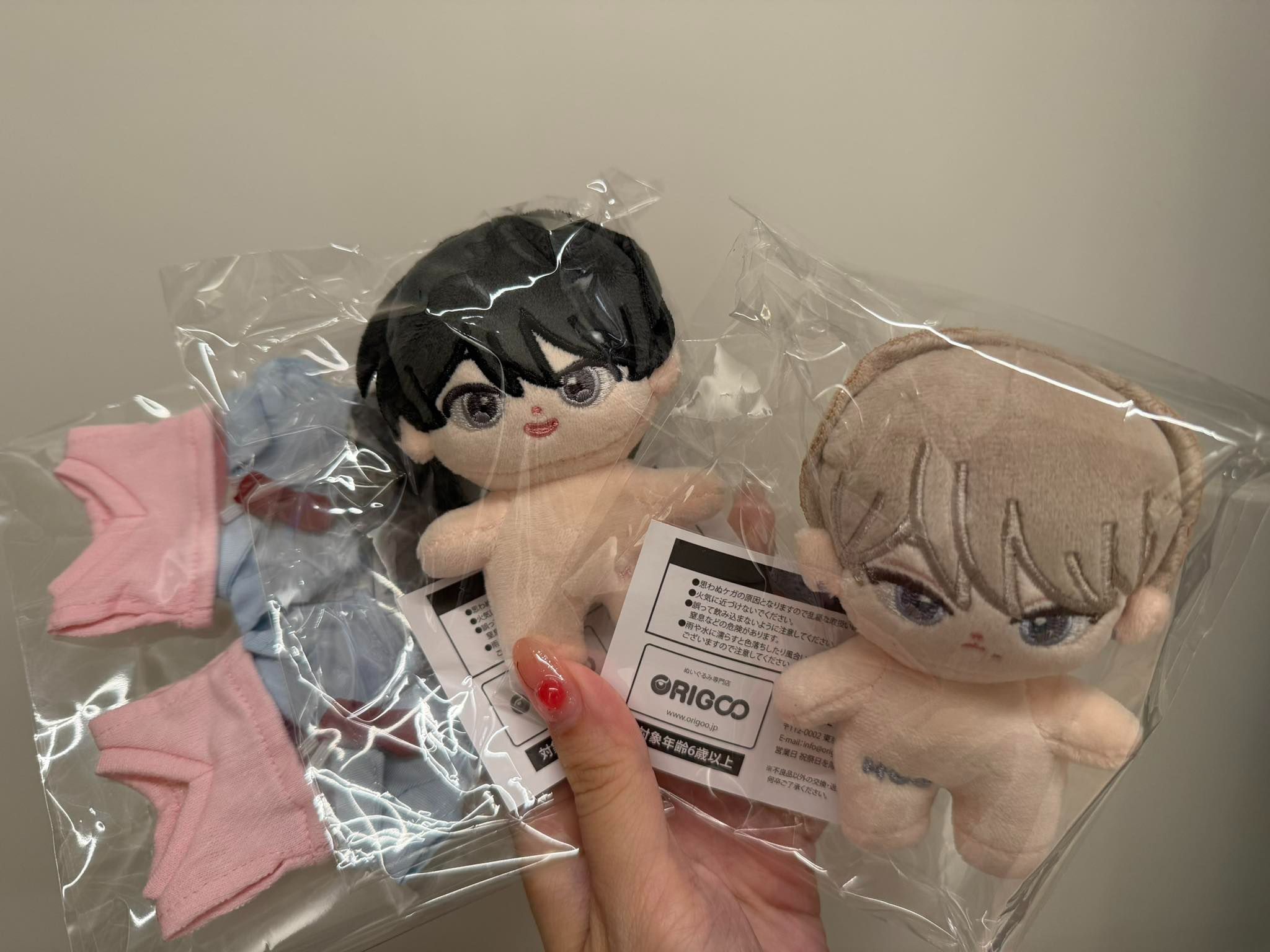 交錯之吻 官方棉花娃+制服娃衣