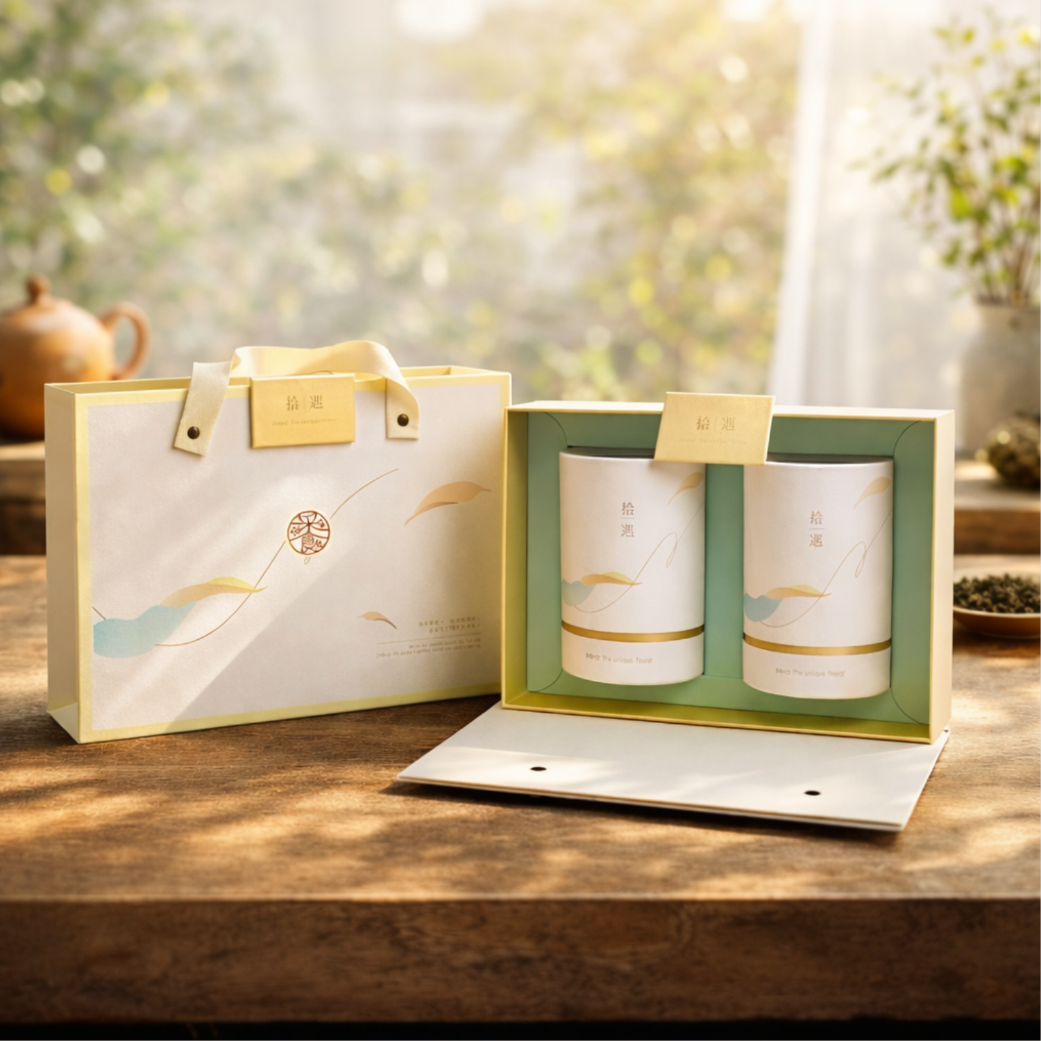 拾遇｜高雅紙質茶葉禮盒