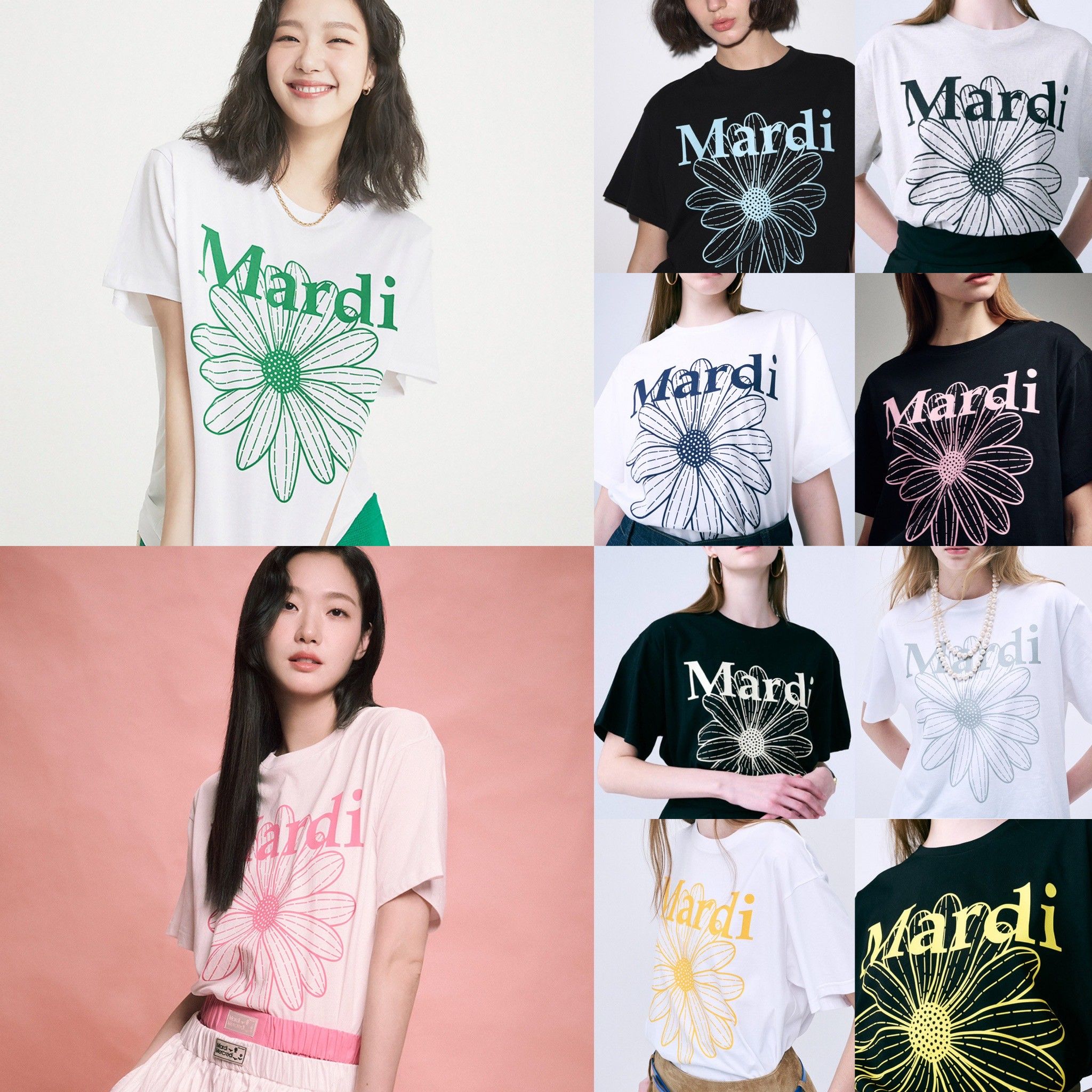 （現+預）🇰🇷Mardi Mercredi  經典小雛菊 一般款 13色