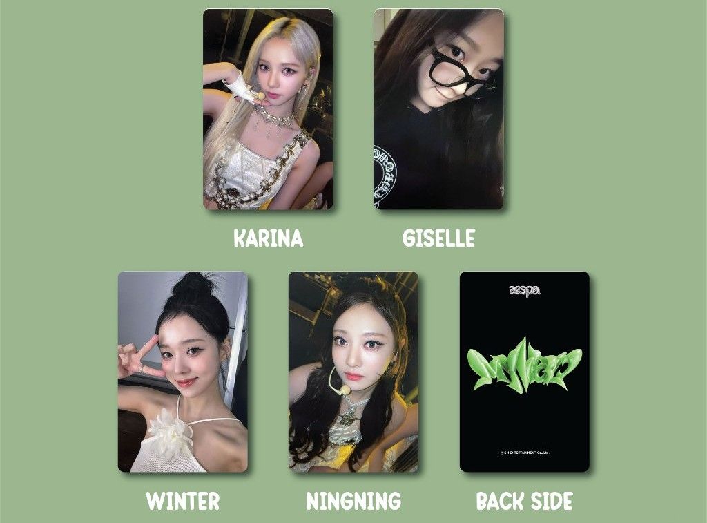 MY WORLD 簽售卡＆專卡