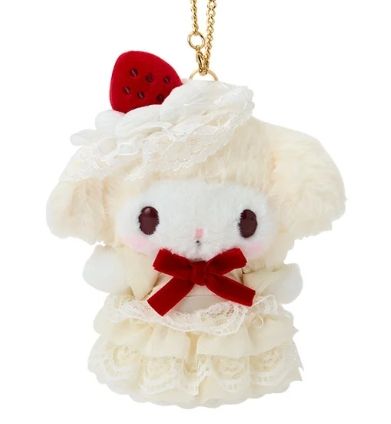 三麗鷗 一代草莓蛋糕 美樂蒂 吊飾