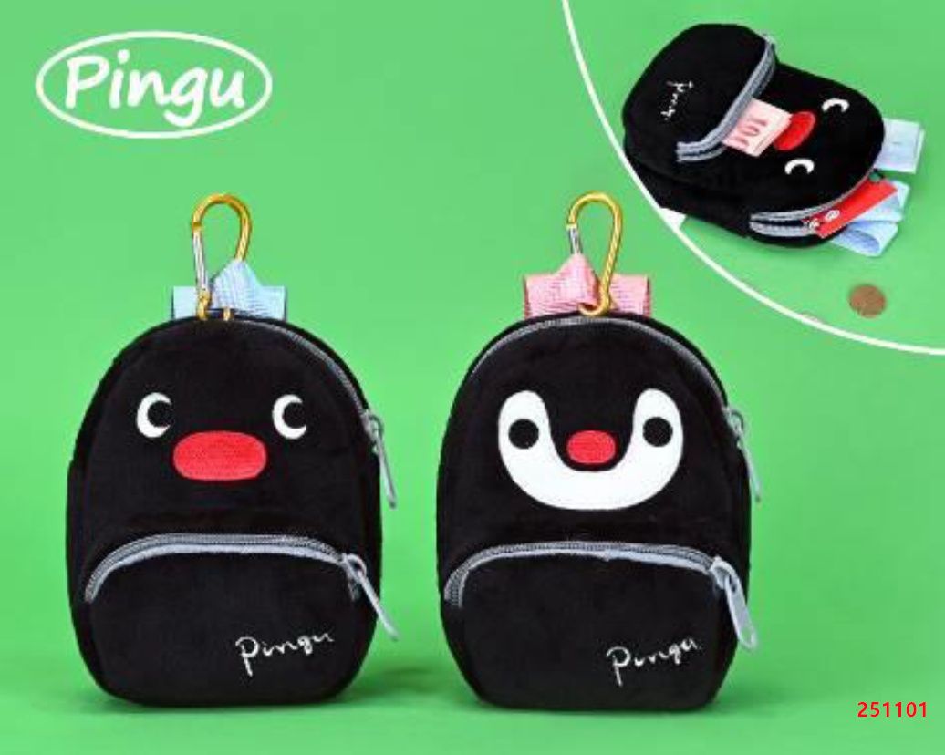 pingu 企鵝家族 造型零錢包 零錢包 錢包 pingu零錢包 pingu錢包 pinga零錢包 pinga錢包