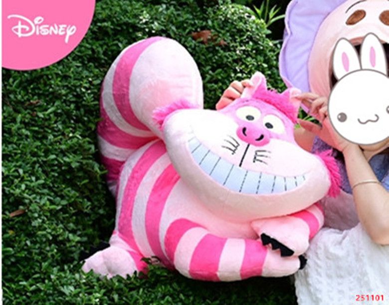 愛麗絲夢遊仙境 柴郡貓 妙妙貓 笑臉貓 妙妙貓娃娃 貓娃娃 娃娃 玩偶 布偶 大娃娃