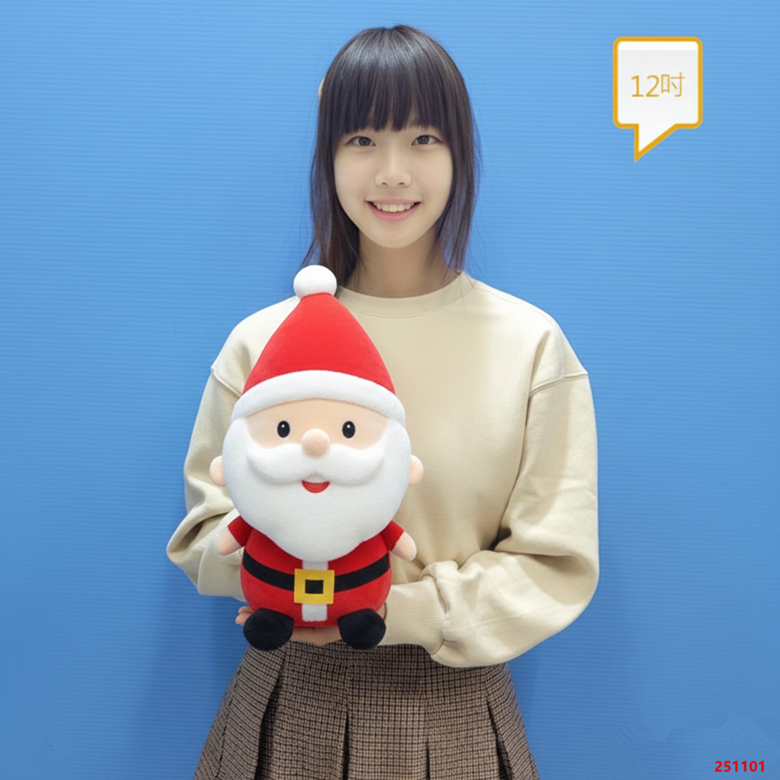 聖誕娃娃 聖誕老公公娃娃 聖誕老人娃娃 聖誕老公公 聖誕老人 Q版聖誕老公公 娃娃 玩偶 布偶