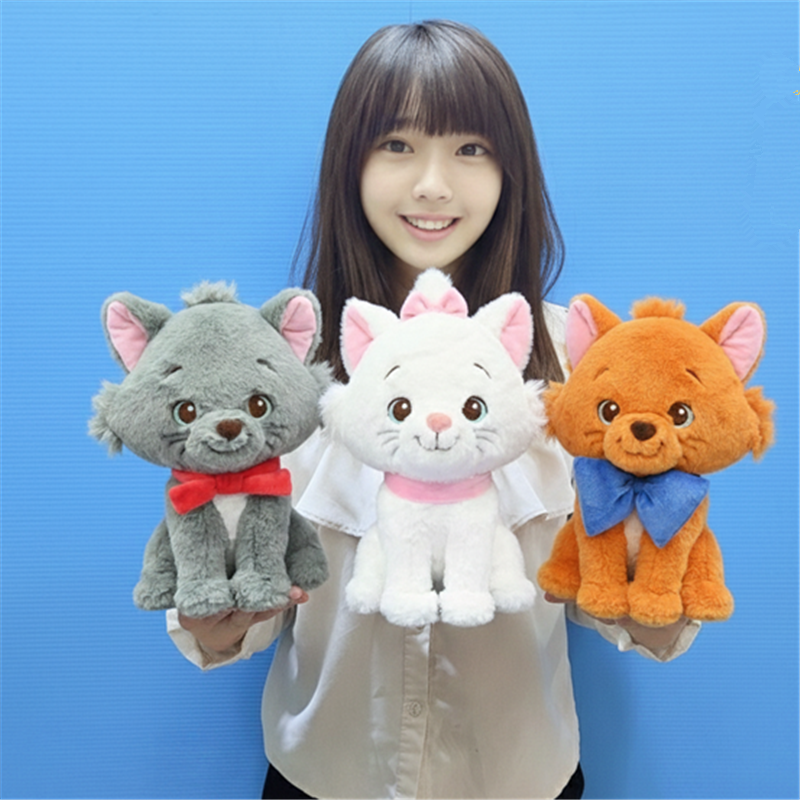 【貓兒歷險記系列】杜洛斯 柏里歐 瑪麗貓 貓娃娃 娃娃 布偶 玩偶disney 迪士尼