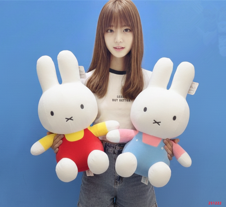 【米飛兔娃娃】米飛兔 玩偶 布偶 Miffy 吊帶褲 米菲兔 米菲兔娃娃 娃娃