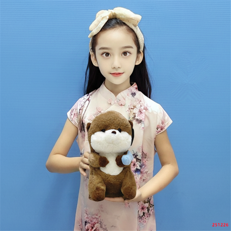 小水獺 坐姿小水獺 坐姿水獺 水獺娃娃 水獺寶寶 水獺