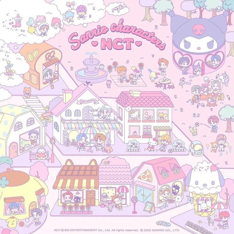 NCT 三麗鷗 聯名文具商品：已絕版