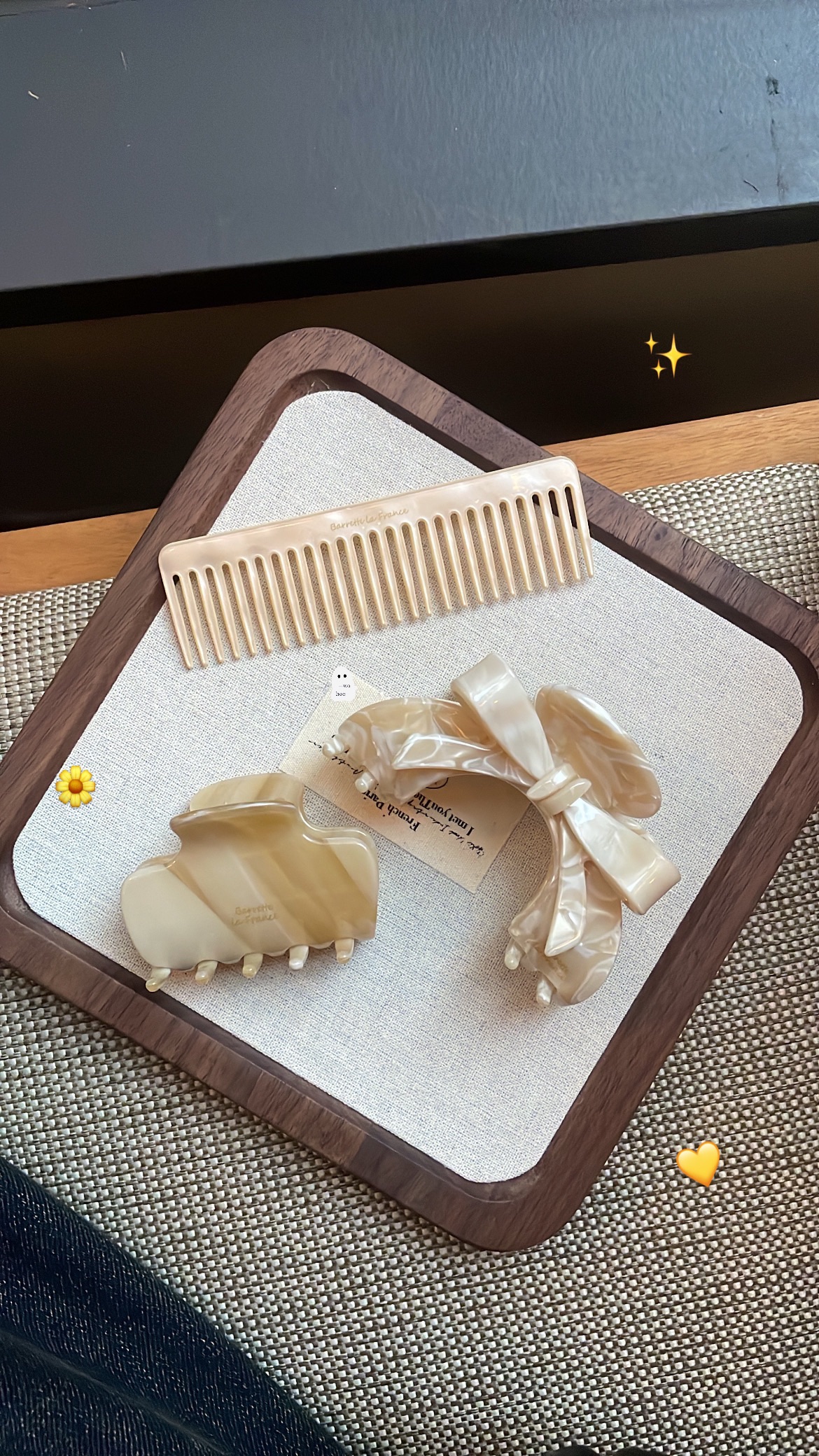 🇰🇷 質感家  醋酸梳子