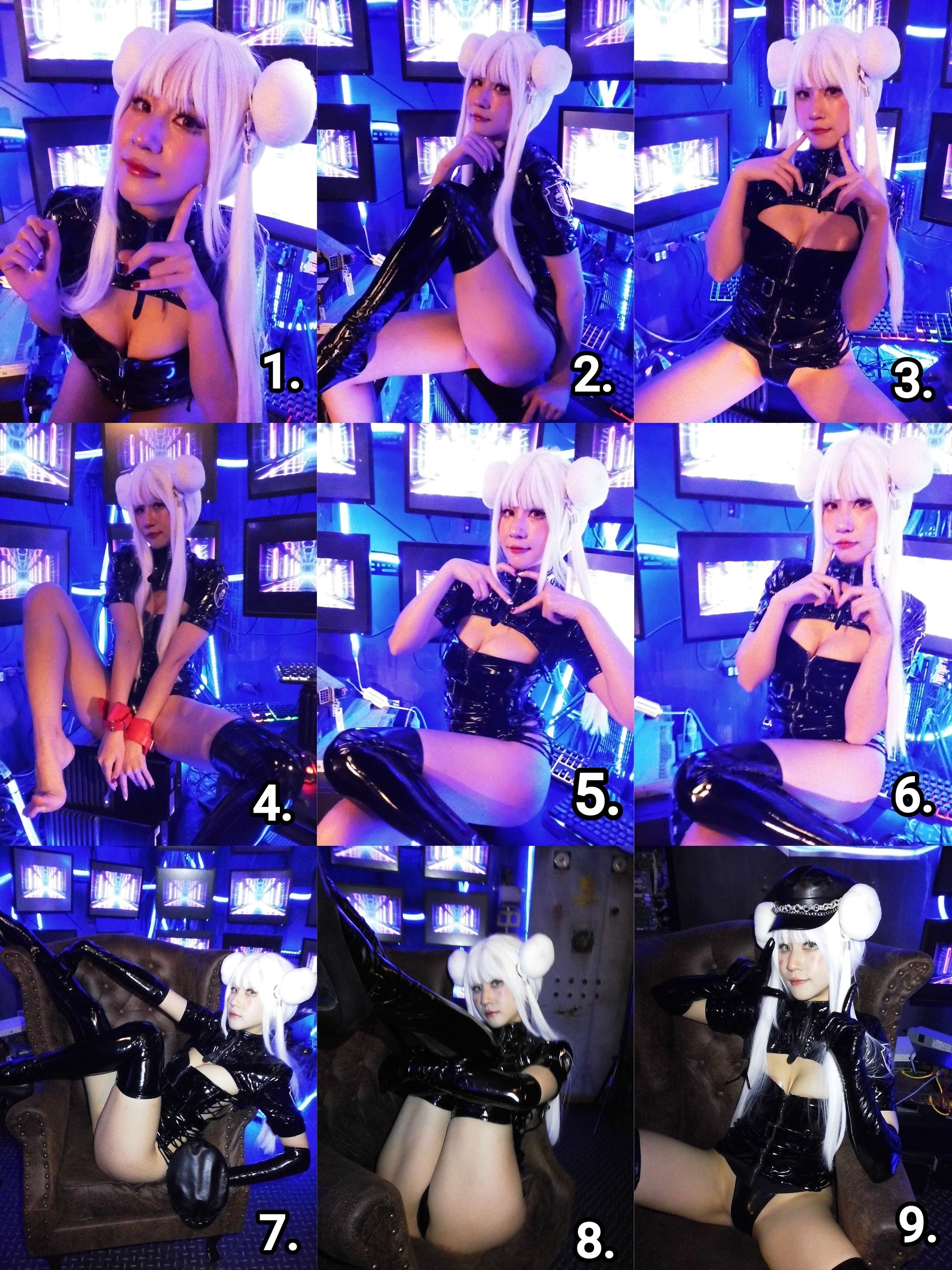 霓虹枷鎖：未來警花的屈服之夜