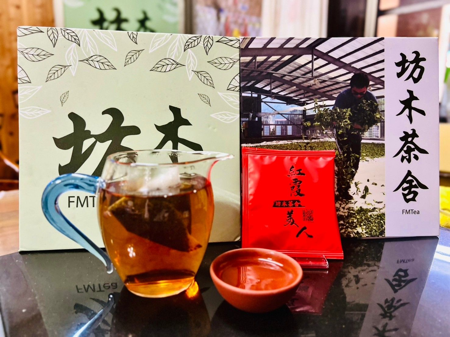 紅霞美人立體茶包