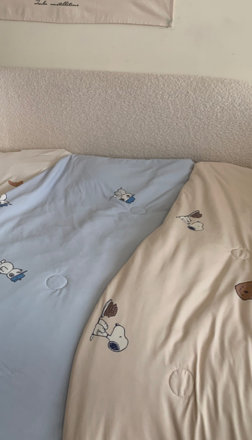 Allure.R 聯名 Snoopy＆Olaf 冰冰被