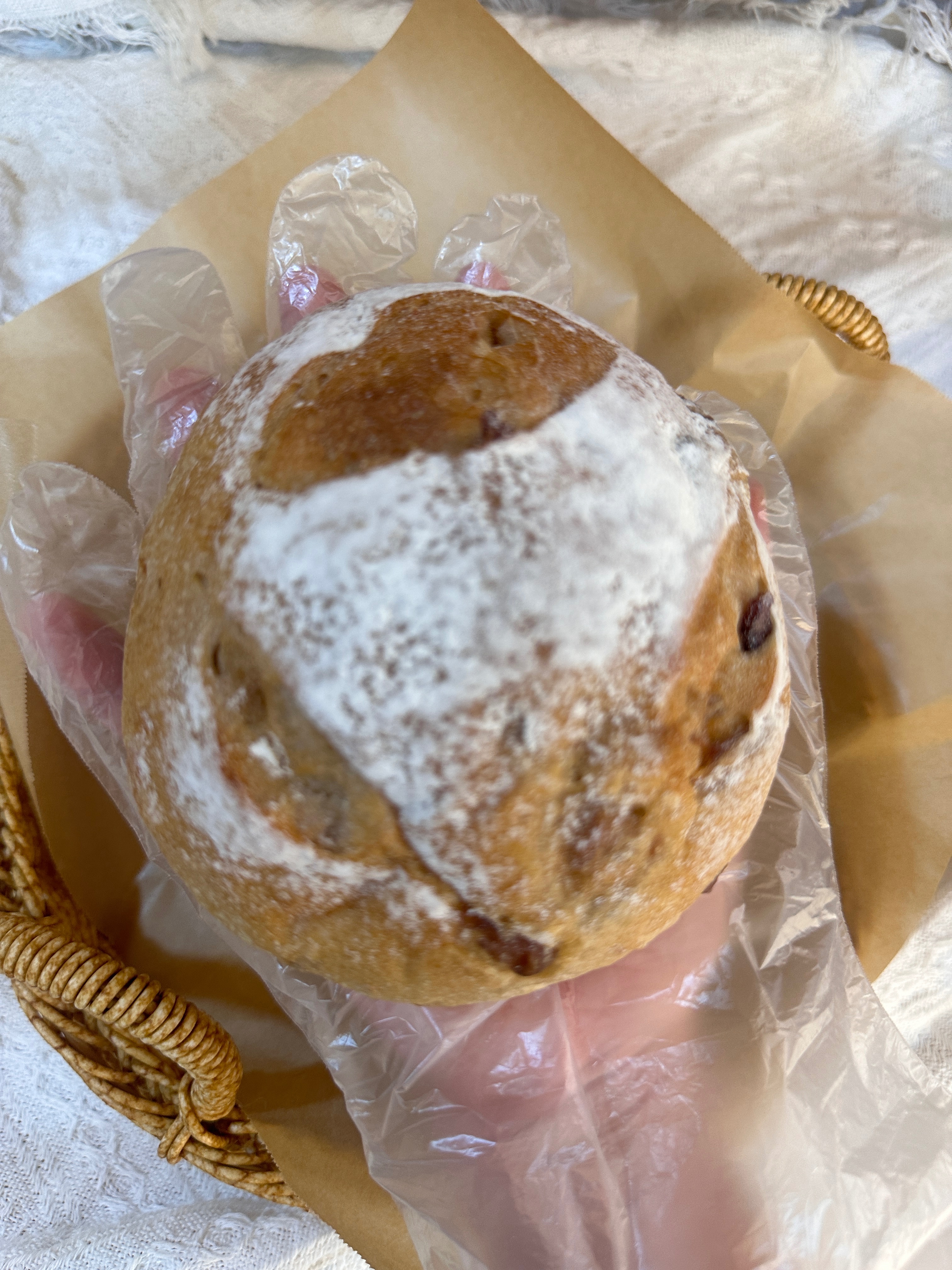 養生又美味的核桃麵包～～～