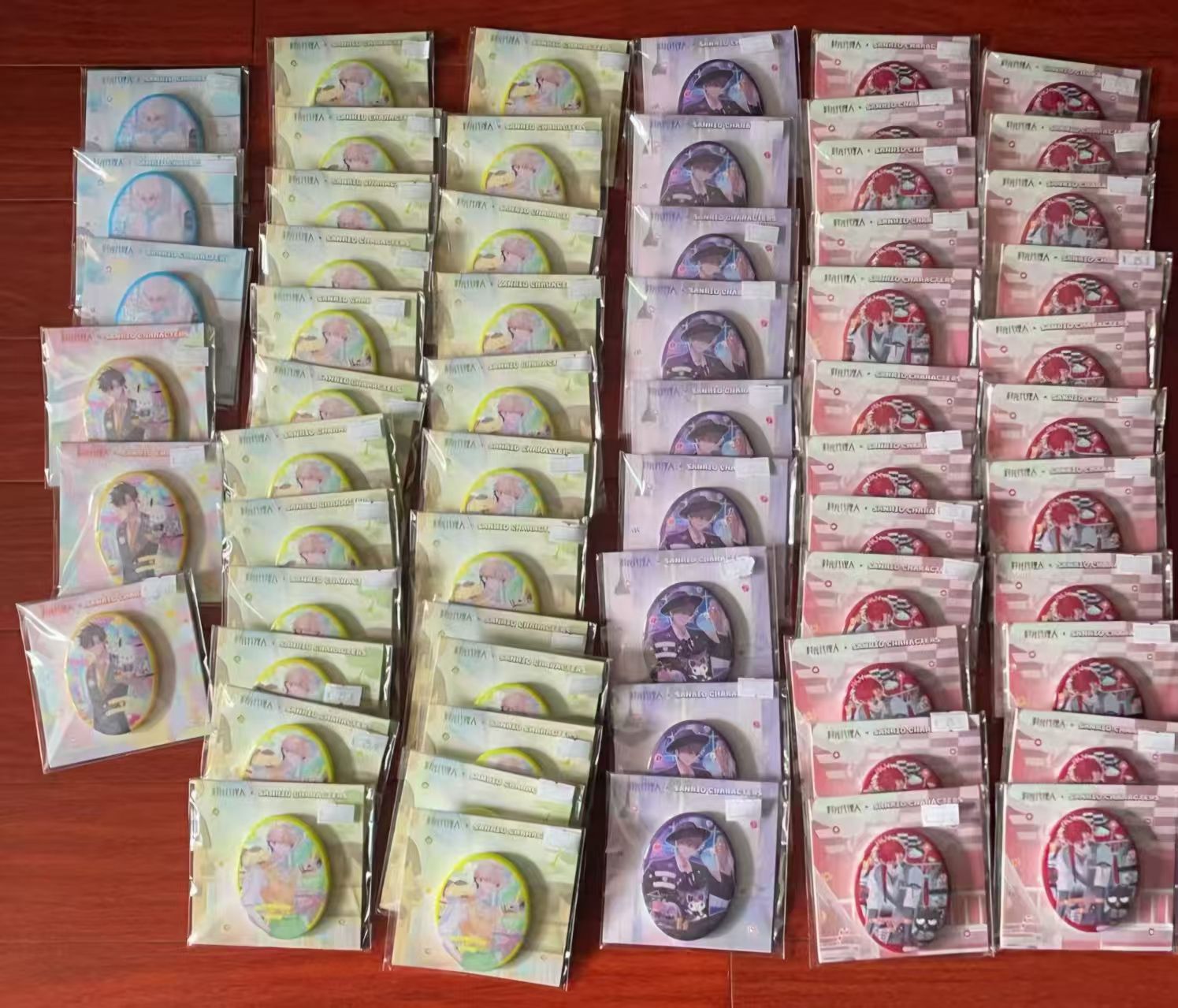 時光代理人三月獸聯名三麗鷗周邊商品徽章店員銘牌甜品插牌