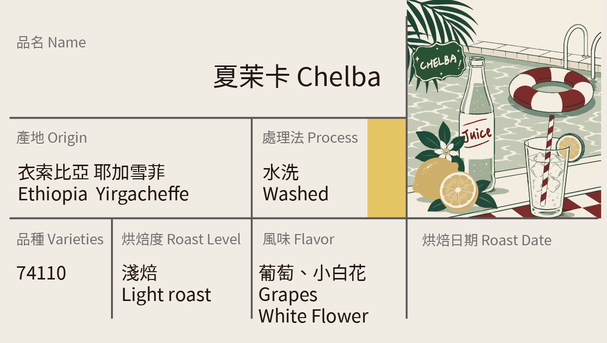 夏茉卡 74110 水洗 | 衣索比亞 耶加雪菲
