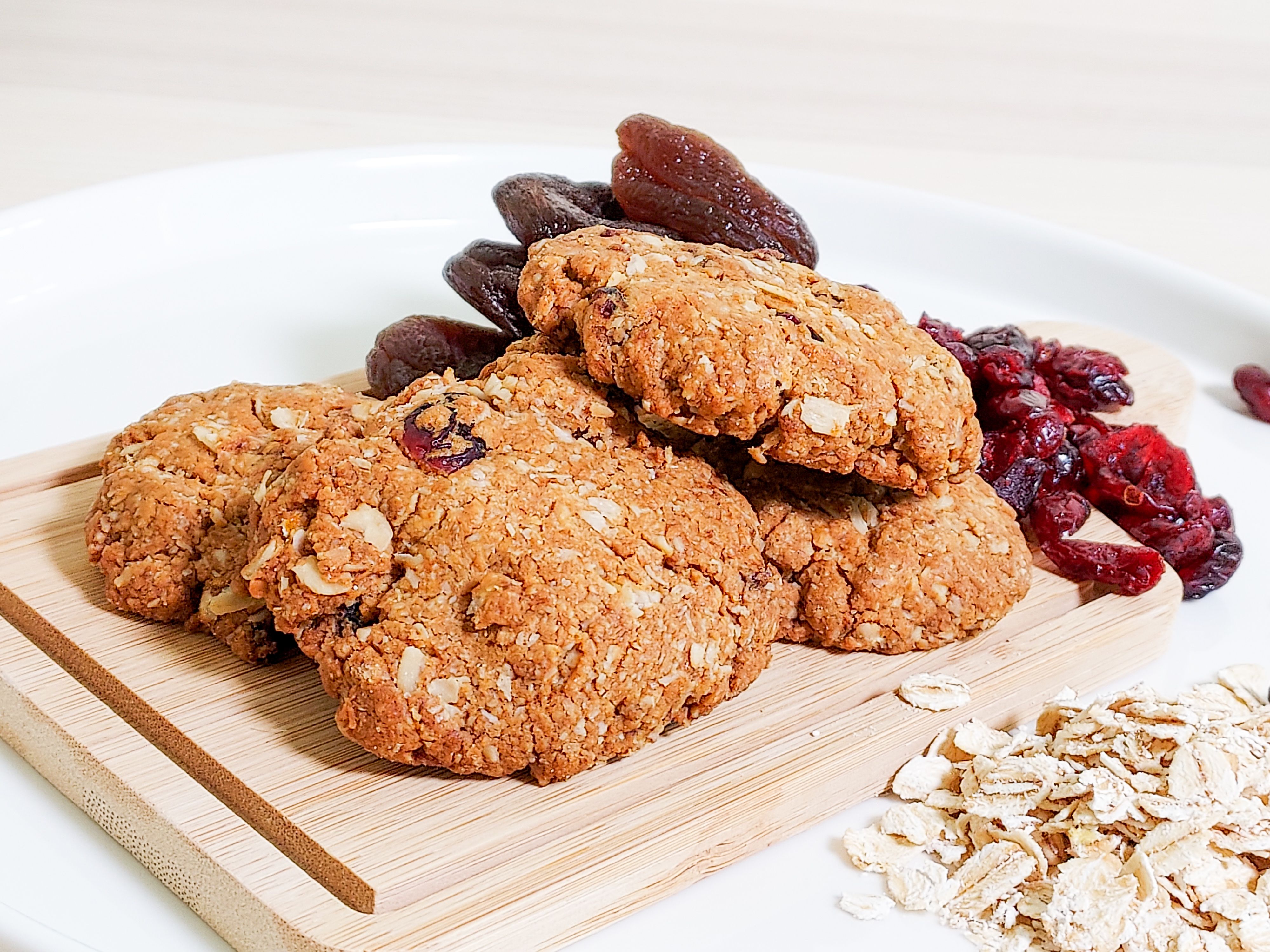 Vegan Gluten-free燕麥杏桃燕麥餅乾