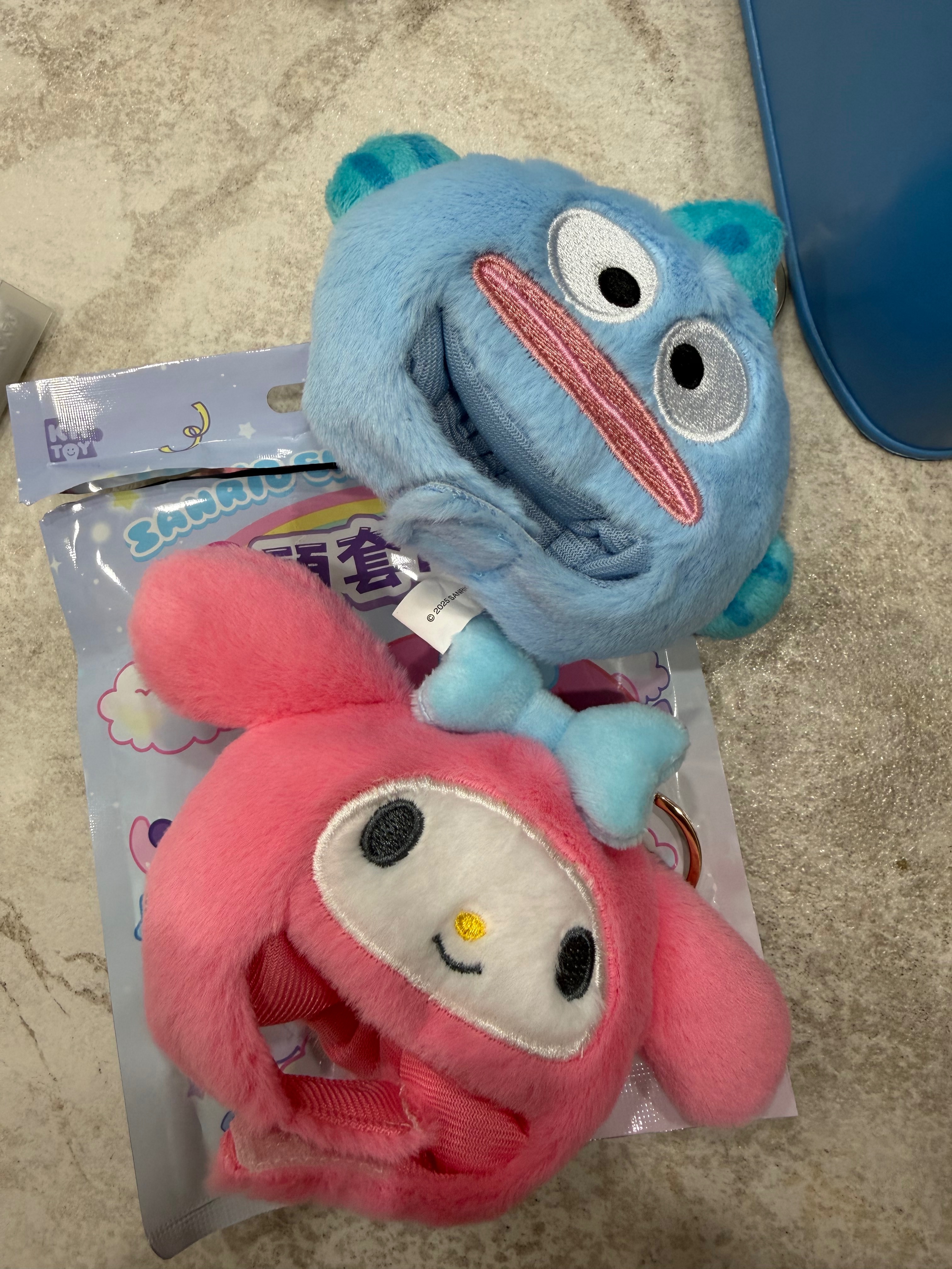 三麗鷗頭套吊飾