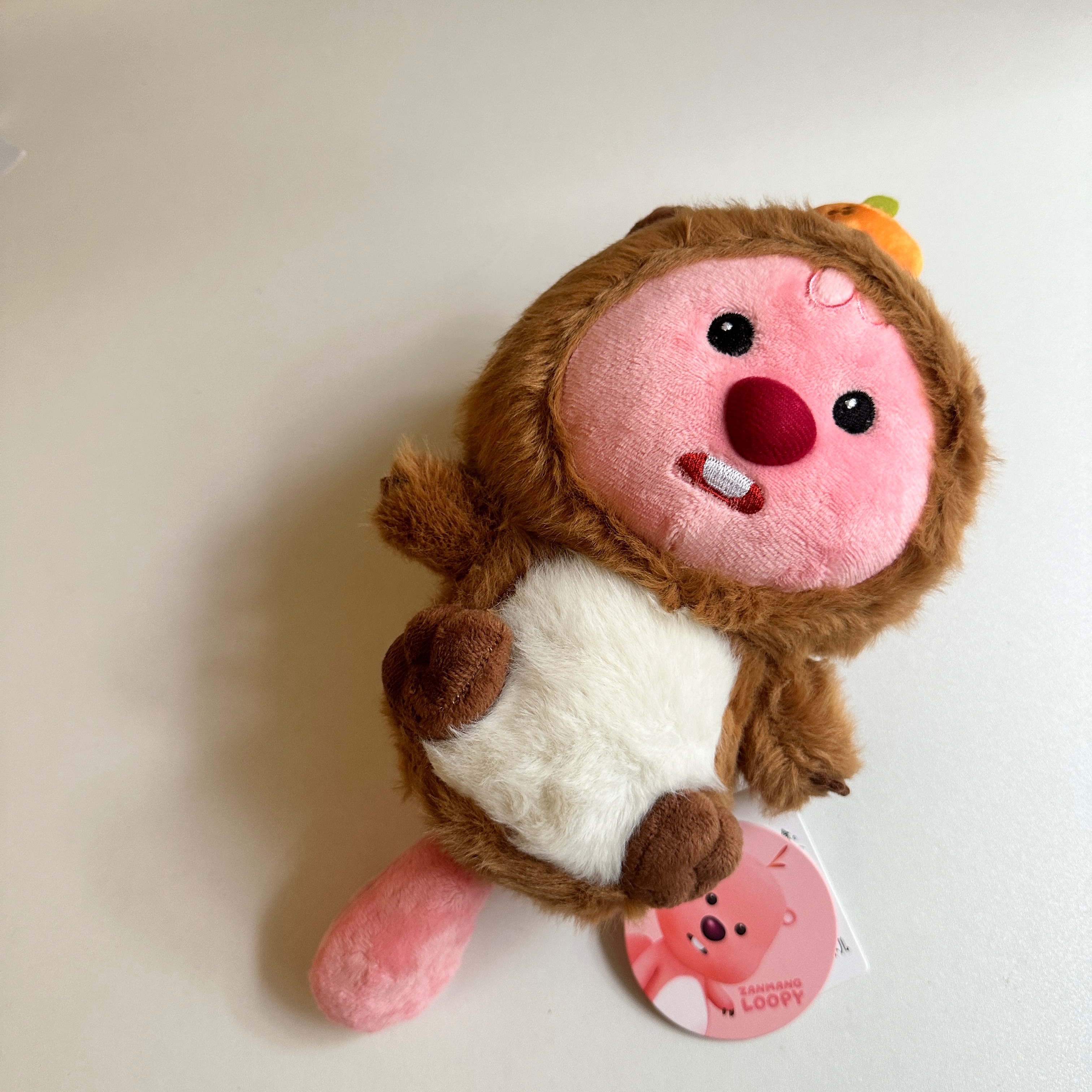 正版 卡皮巴拉變裝款loopy娃娃 8吋露比小海狸玩偶