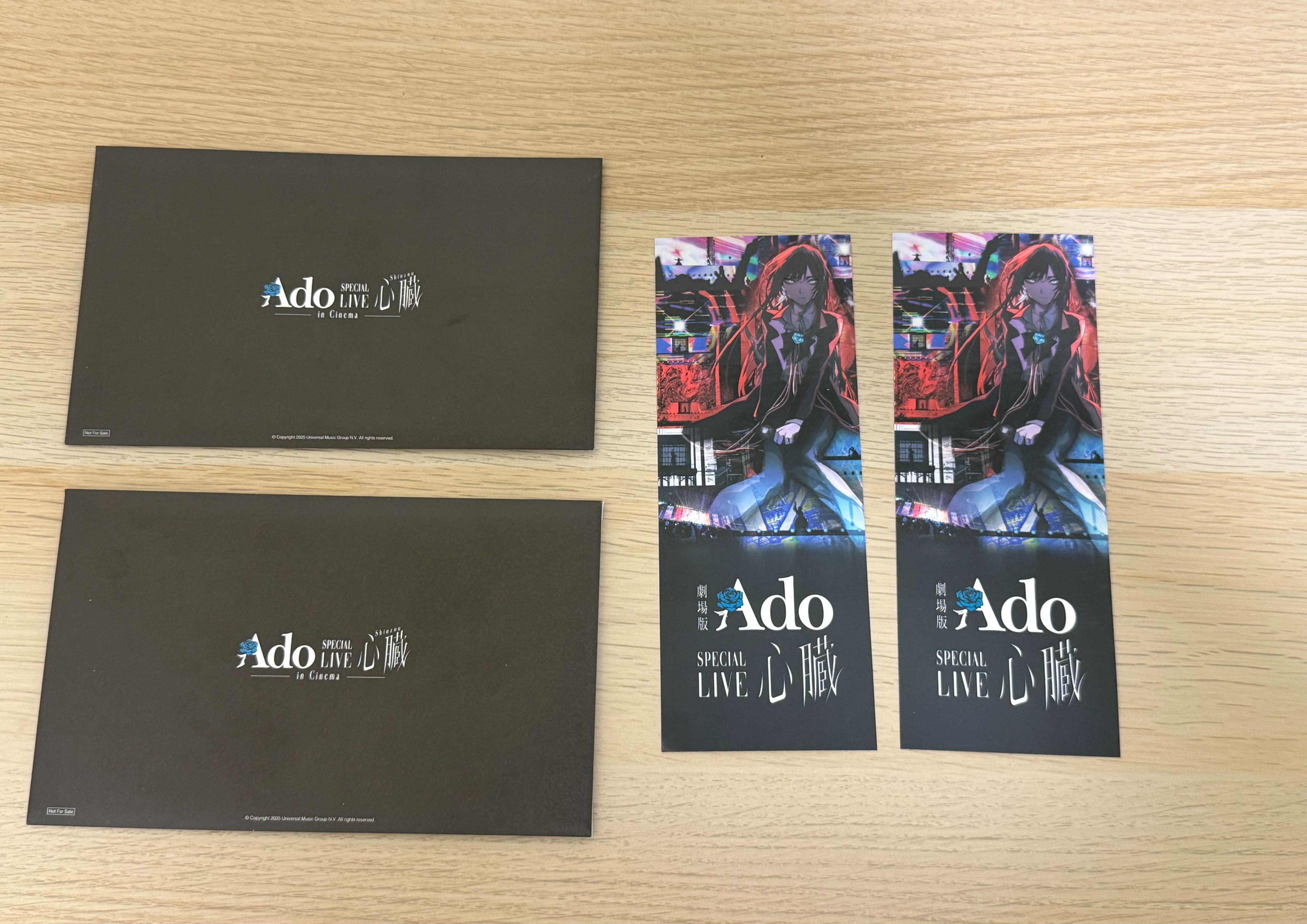 【電影特典】威秀明信片組+曲目卡