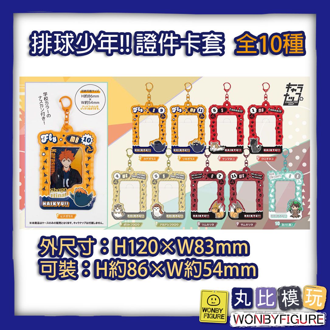 排球少年!! 寫真卡套 證件套