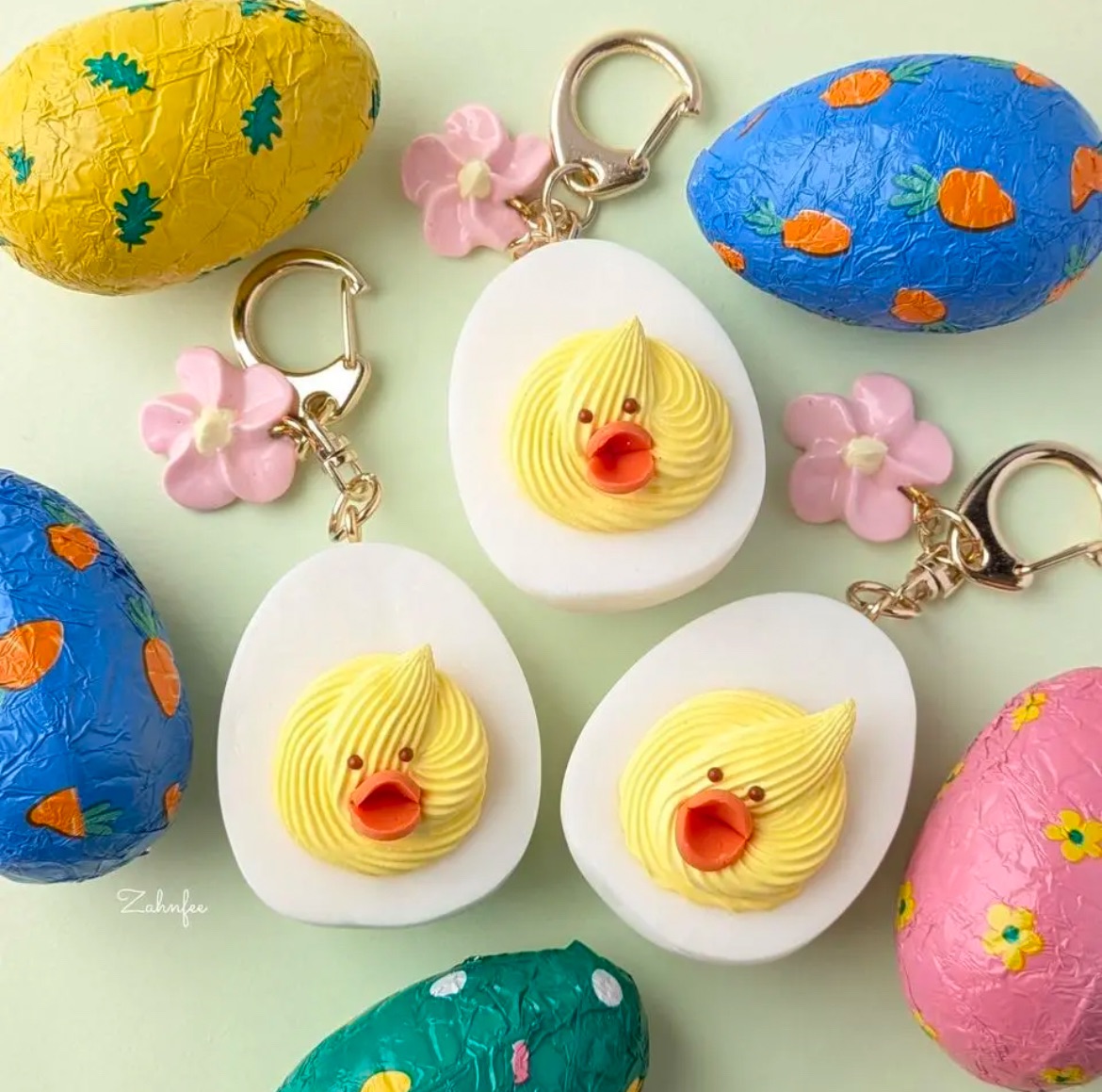 🐣惡魔蛋小雞鑰匙扣🐤