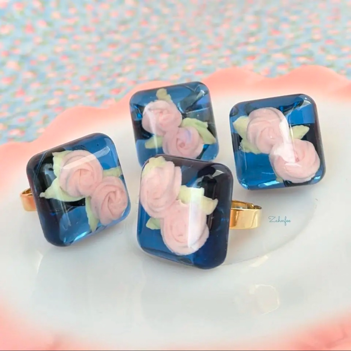 玫瑰糖戒指 🌹