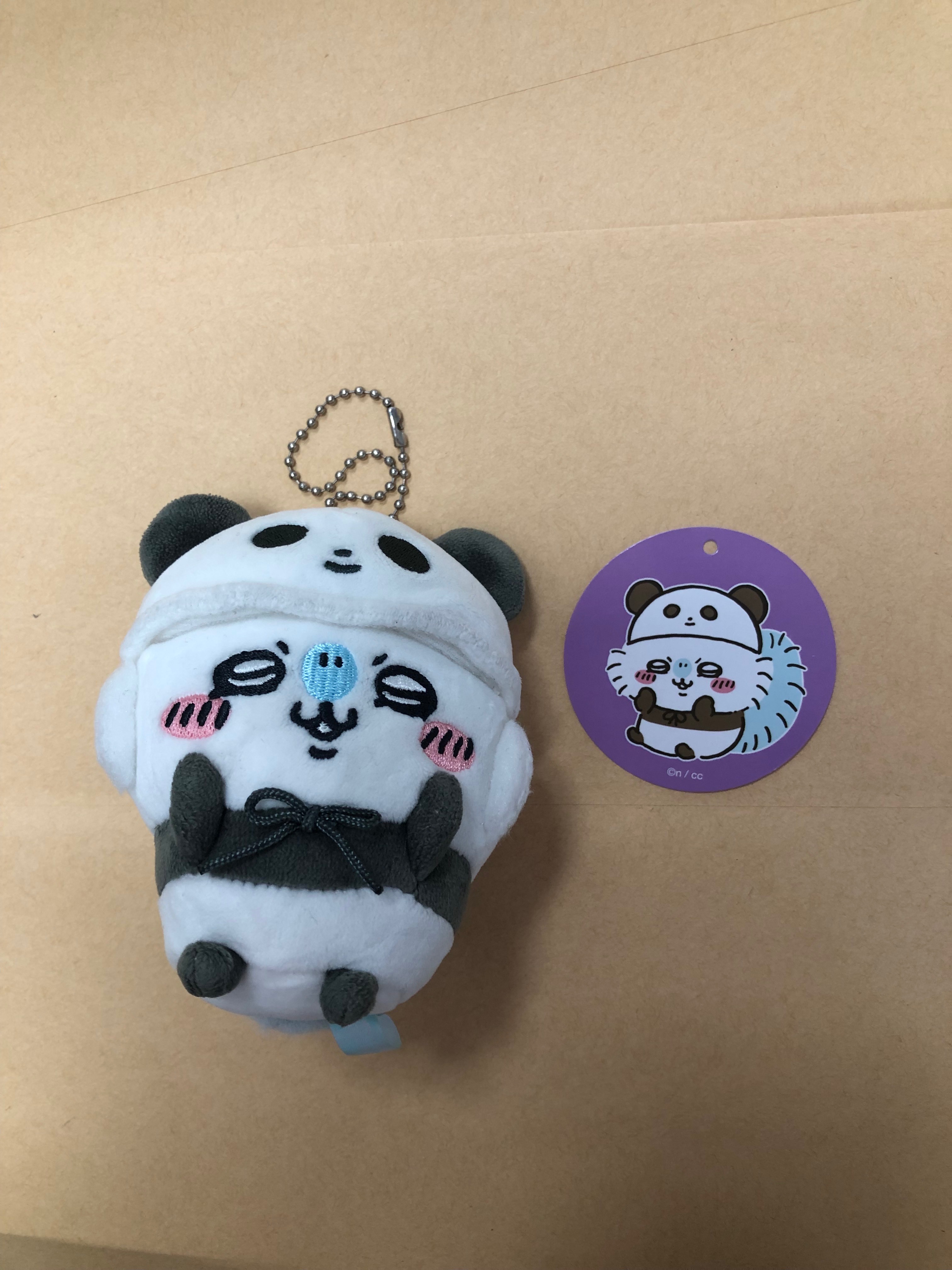 來來系列熊貓小桃吊飾