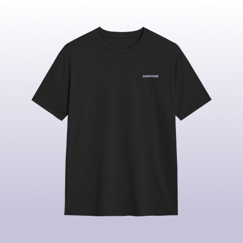 AMORTAGE 黑色 T-SHIRT
