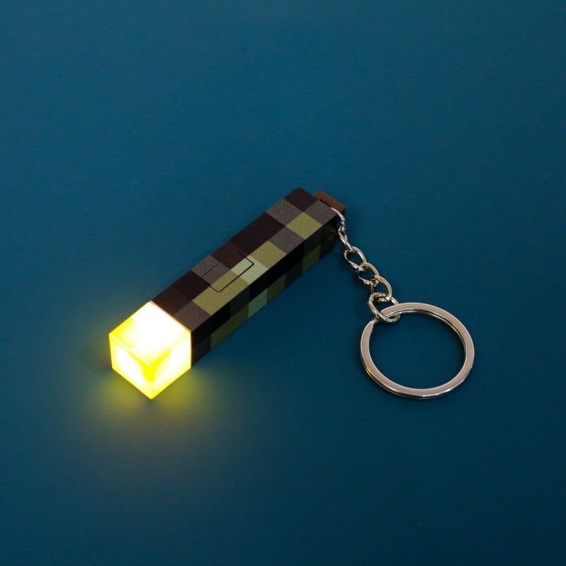 麥塊迷你火把手電筒🔦