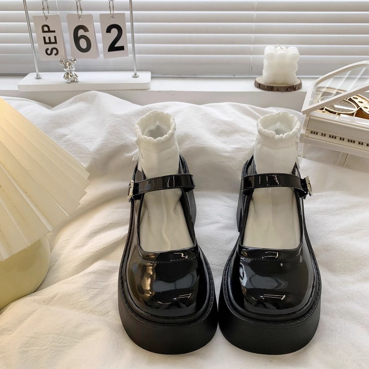 自留款🤍穿搭必備🤍暴走不累腿的瑪莉珍鞋！ 增高8公分