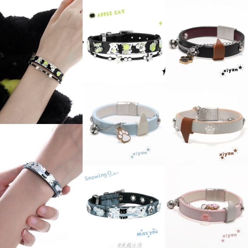 售完不補 情侶閨蜜一起戴！超好看的皮手繩合集🖤