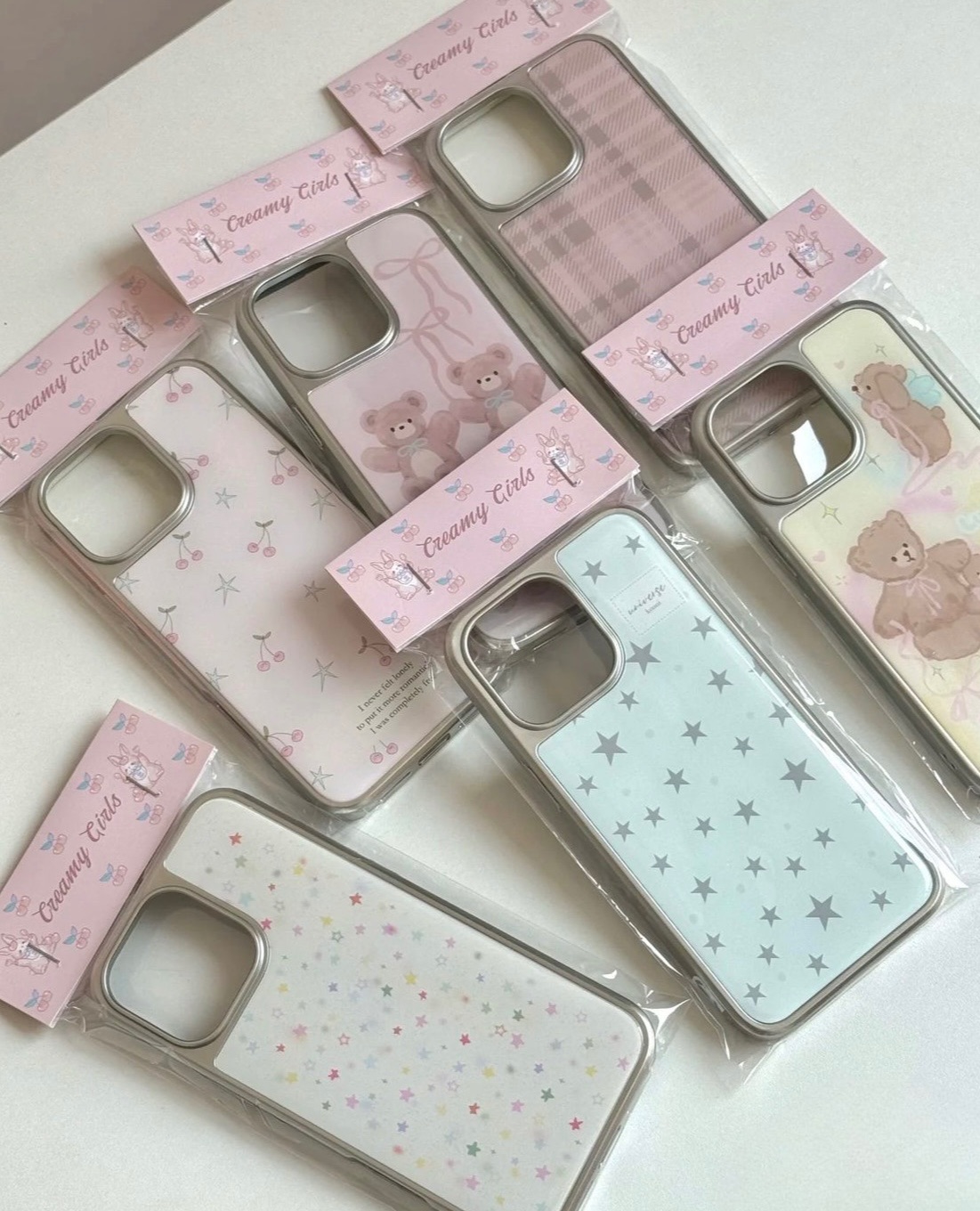 絕美！韓系電鍍滴膠殼