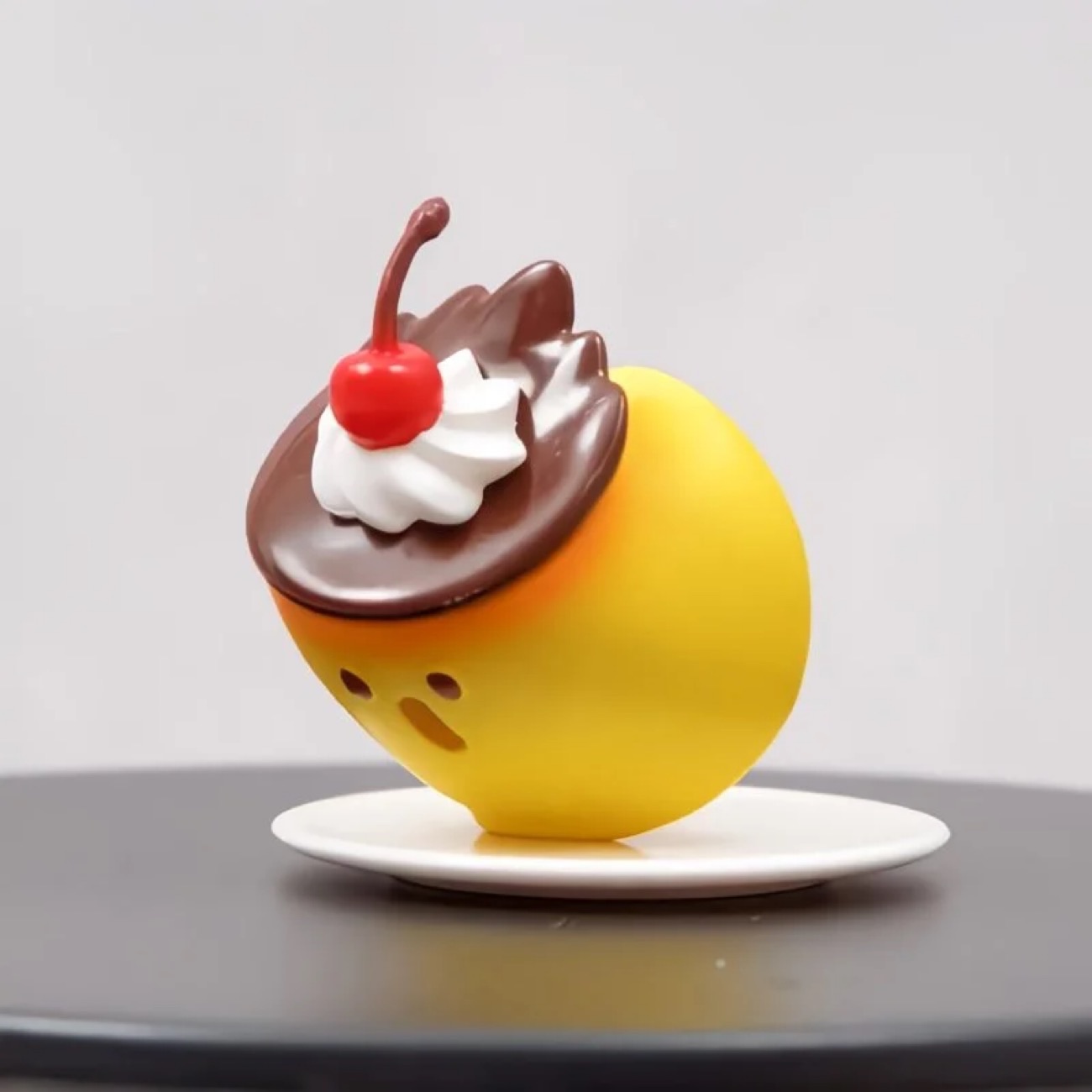 超可愛！正版跌倒布丁扭蛋