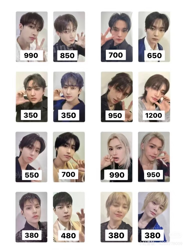 stray kids ATE日本場週指定成員滿額卡